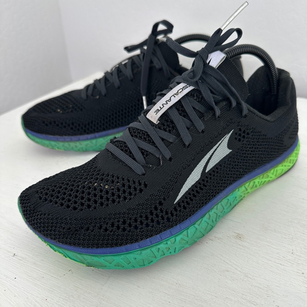 Altra Running Shoes Mens Size 8 Escalante Black Green ALM1933B043 Attribute